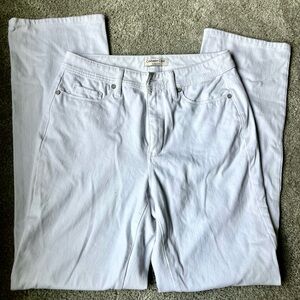 Baggy White Jeans